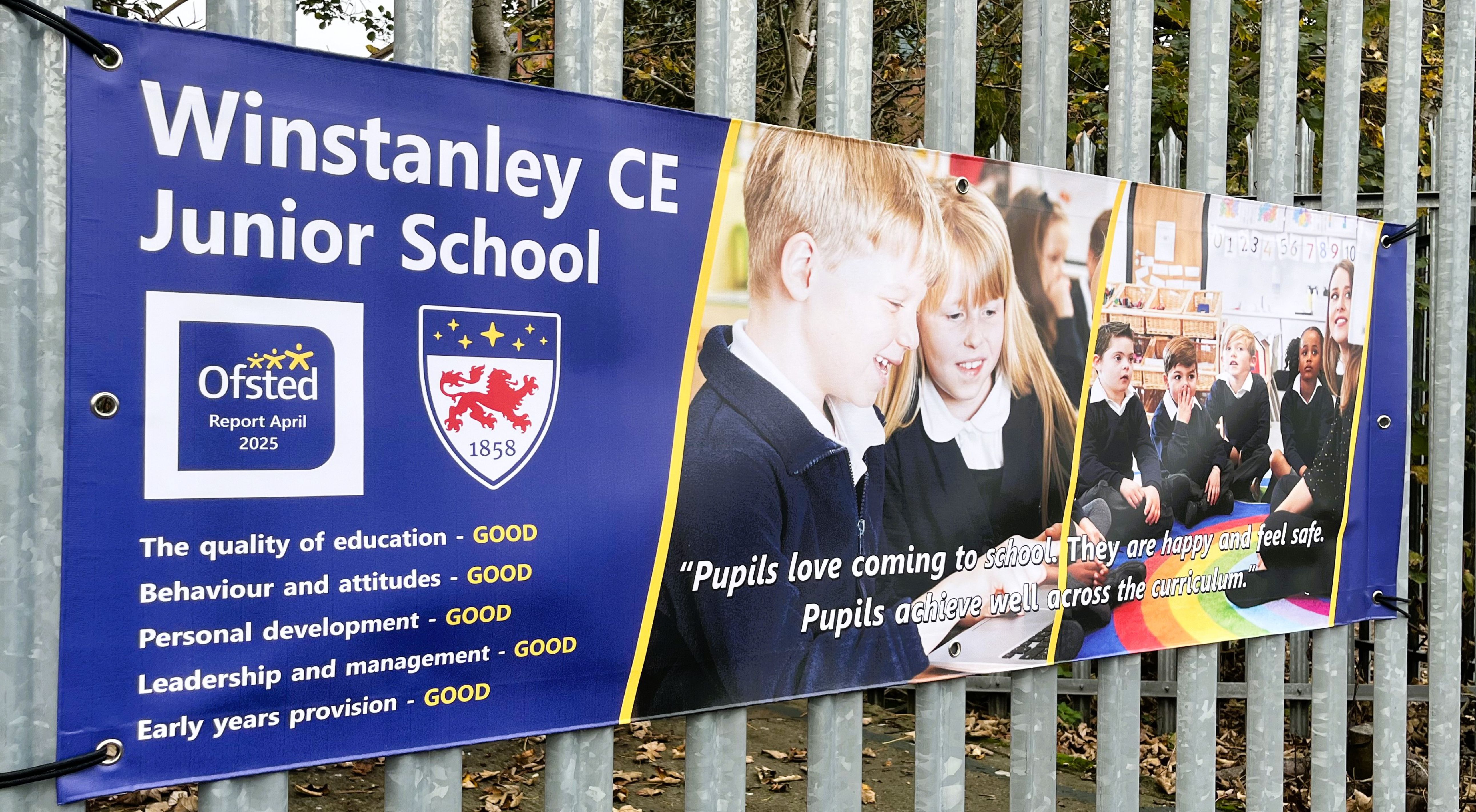 New Style Ofsted Banners